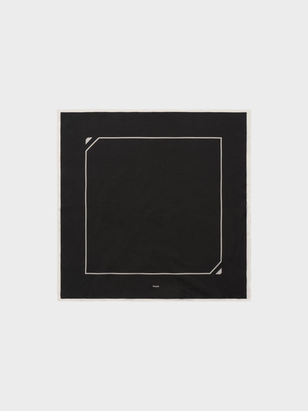Soli Silk 60x60cm Scarf | Moka
