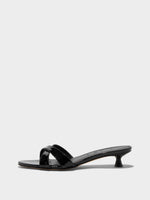 Stina Leather Kitten-Heel Sandals - Image 1