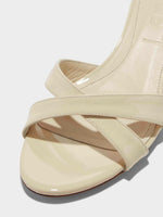 Stina Leather Kitten-Heel Sandals - Image 3