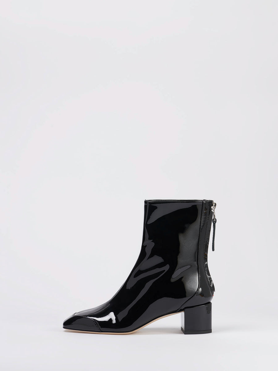 Aeyde  SOFIE Black Leather Ankle Boot