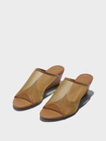 Suzanne Mesh Wedge Sandals - Image 3