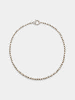 Syd Ball Chain Palladium-Plated Necklace - Image 1
