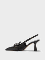 Tara Eyelet Pumps - Image 1