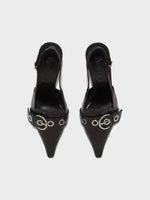 Tara Eyelet Pumps - Image 5