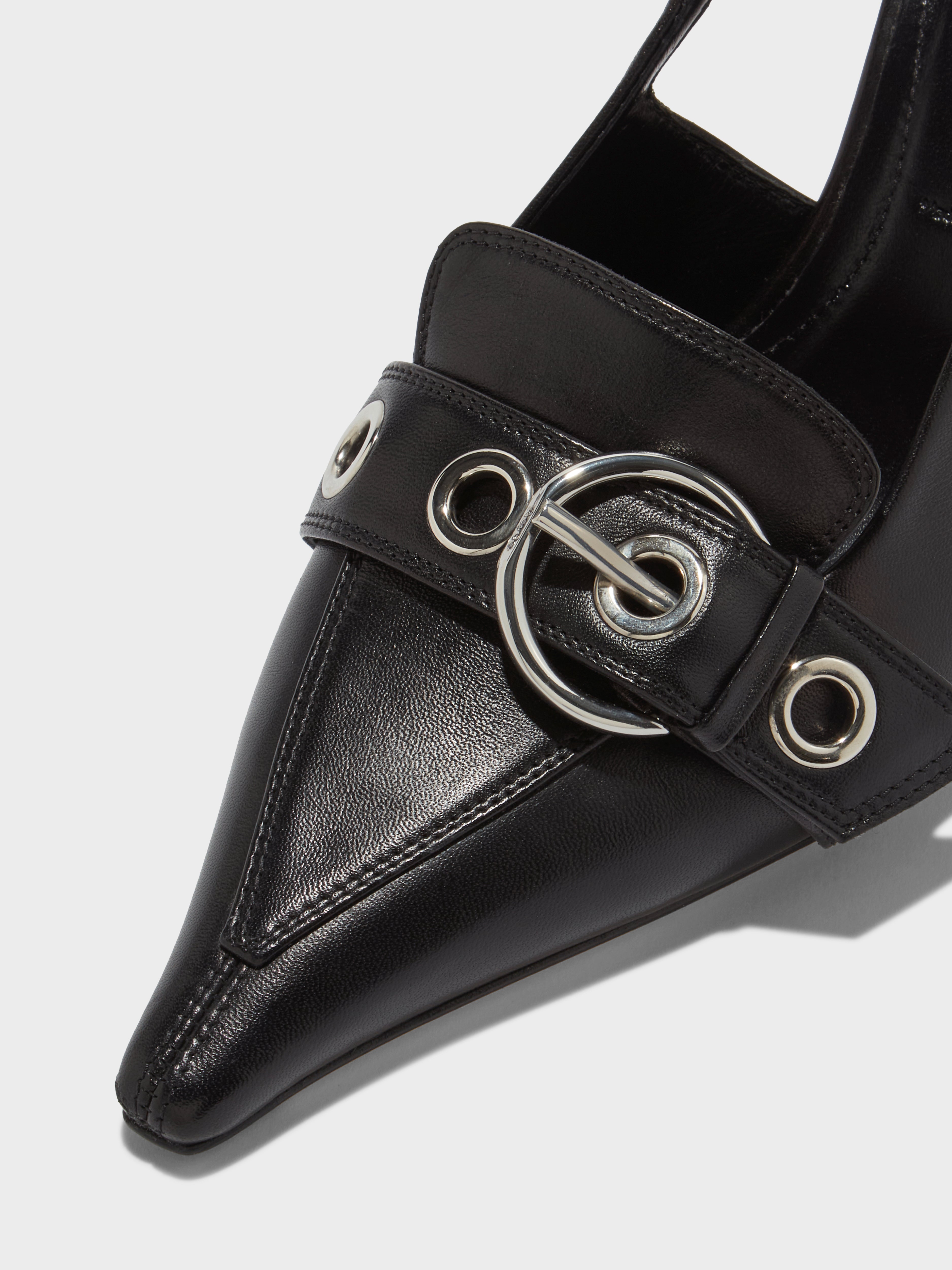 Tara Eyelet Pumps - Image 3