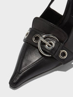 Tara Eyelet Pumps - Image 3
