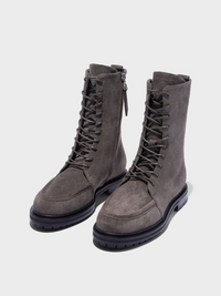 Tate Suede Lace-Up Ankle Boots