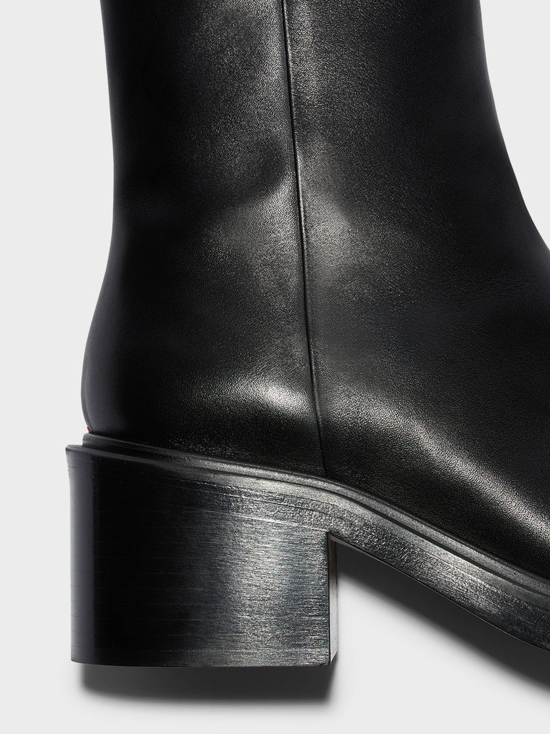 Teddy Block Heel Boots
