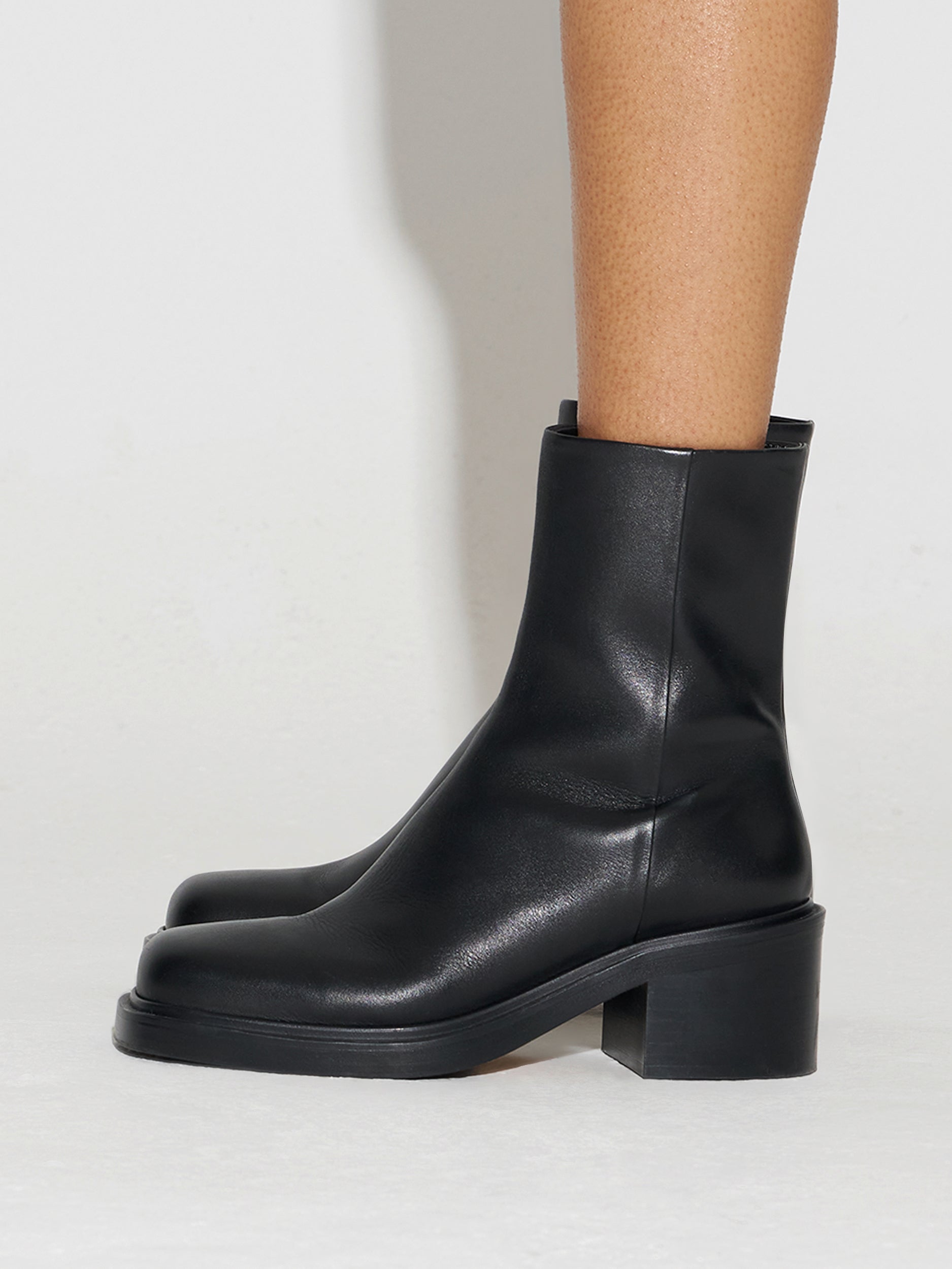 Teddy Block Heel Boots - Image 6