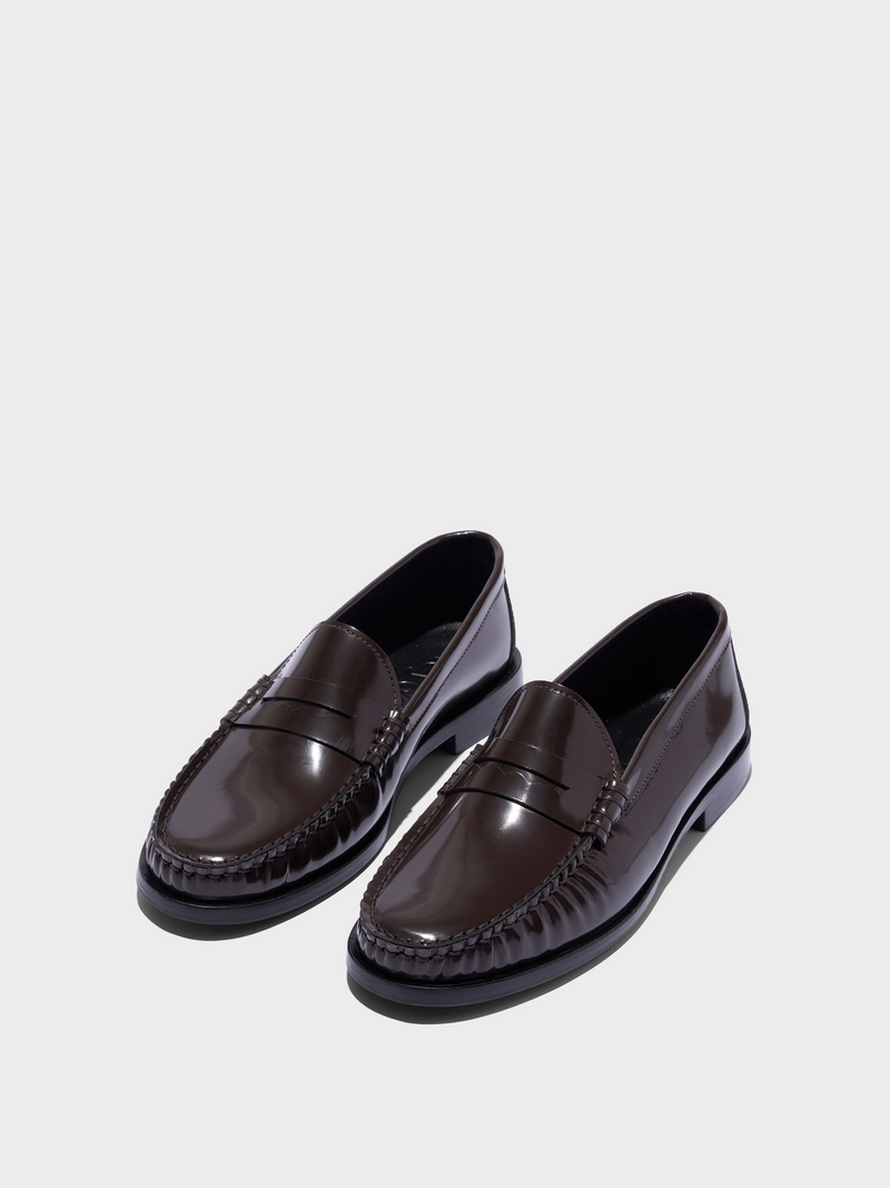 Terry Polido Leather Loafers