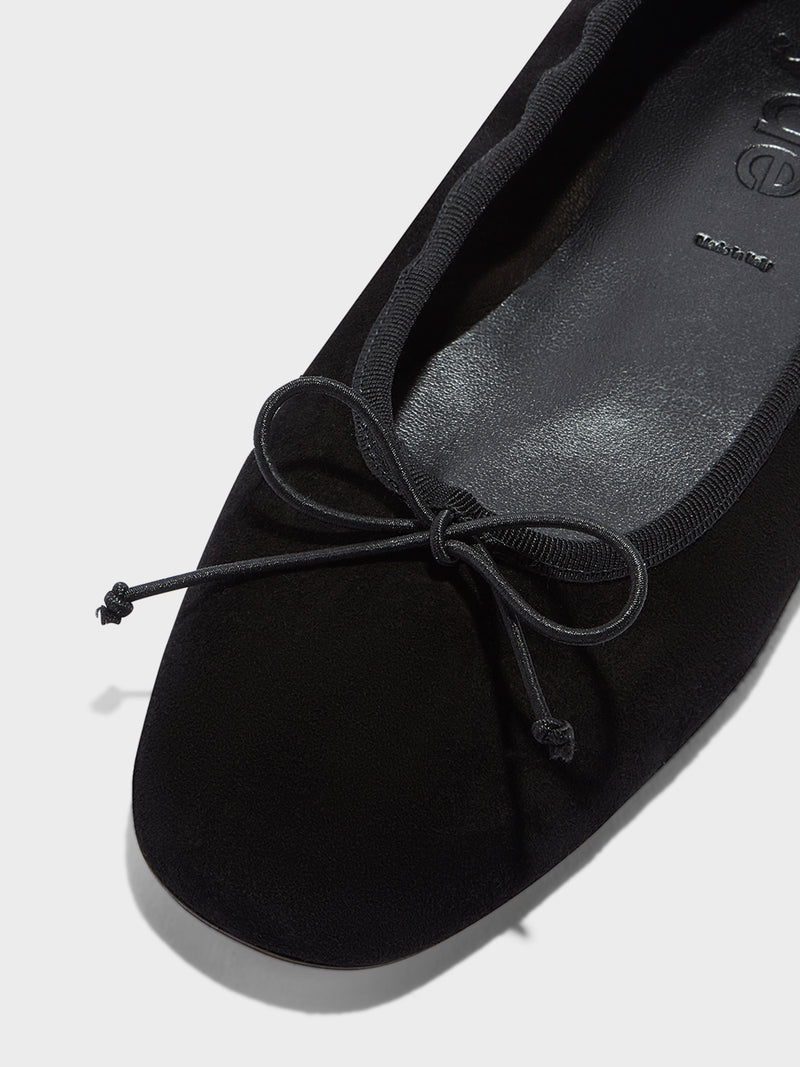 Tiby Suede Ballet Flats