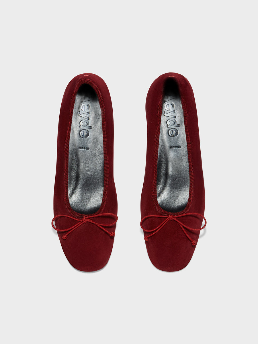 Tiby Suede Ballet Flats