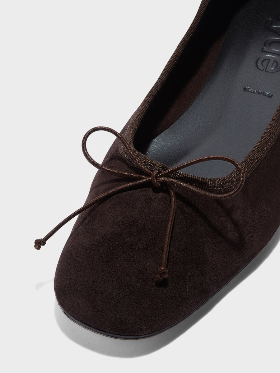 Tiby Suede Ballet Flats