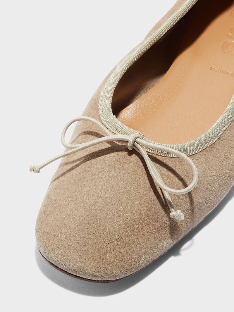 Tiby Suede Ballet Flats