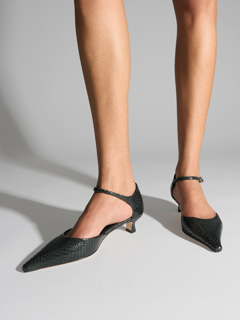 Tillie Ankle Strap Pumps