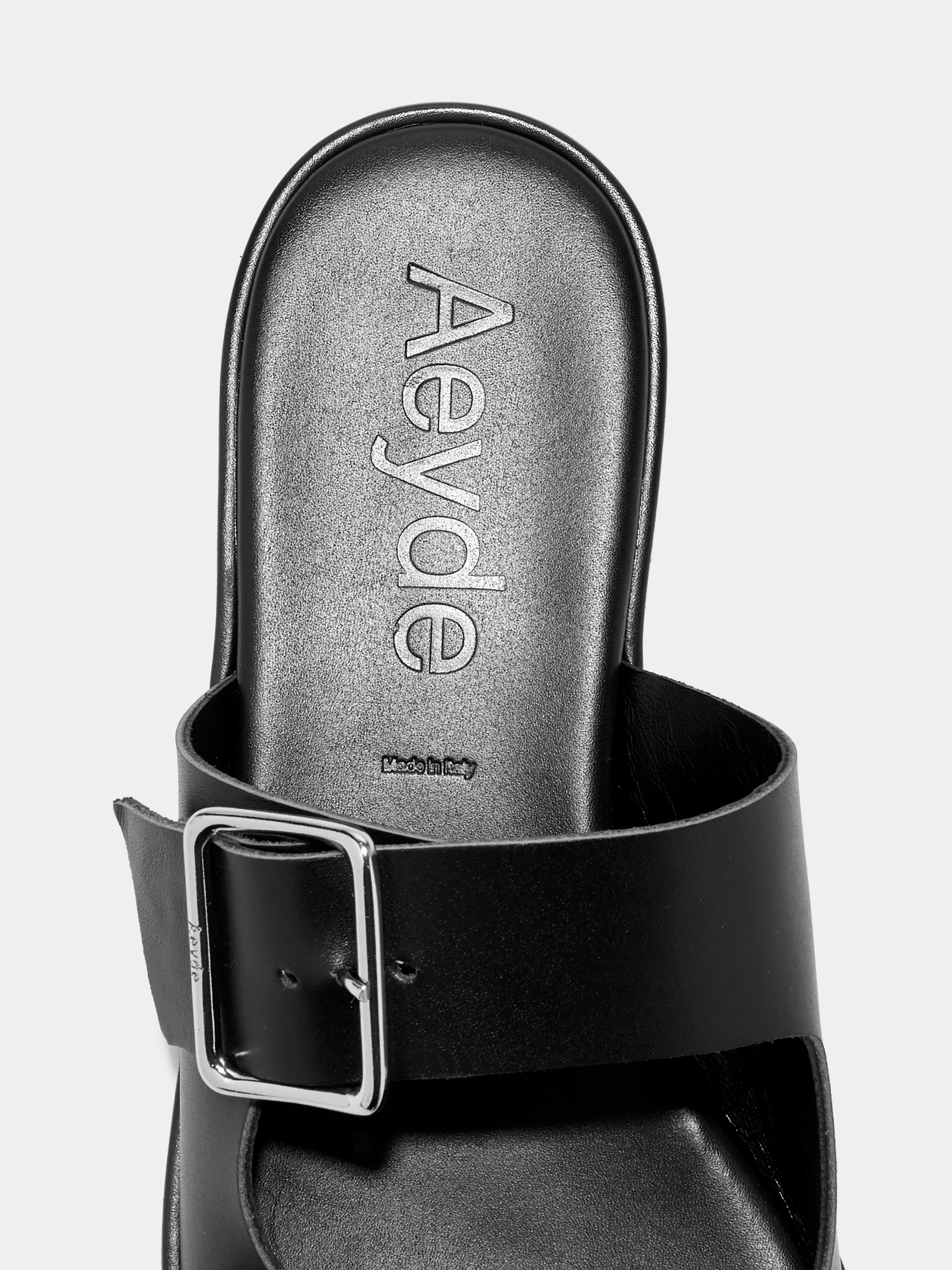 サンダル・ミュール AEYDE Tonya leather sandals with double strap Tonya Leather Sandals – Aeyde