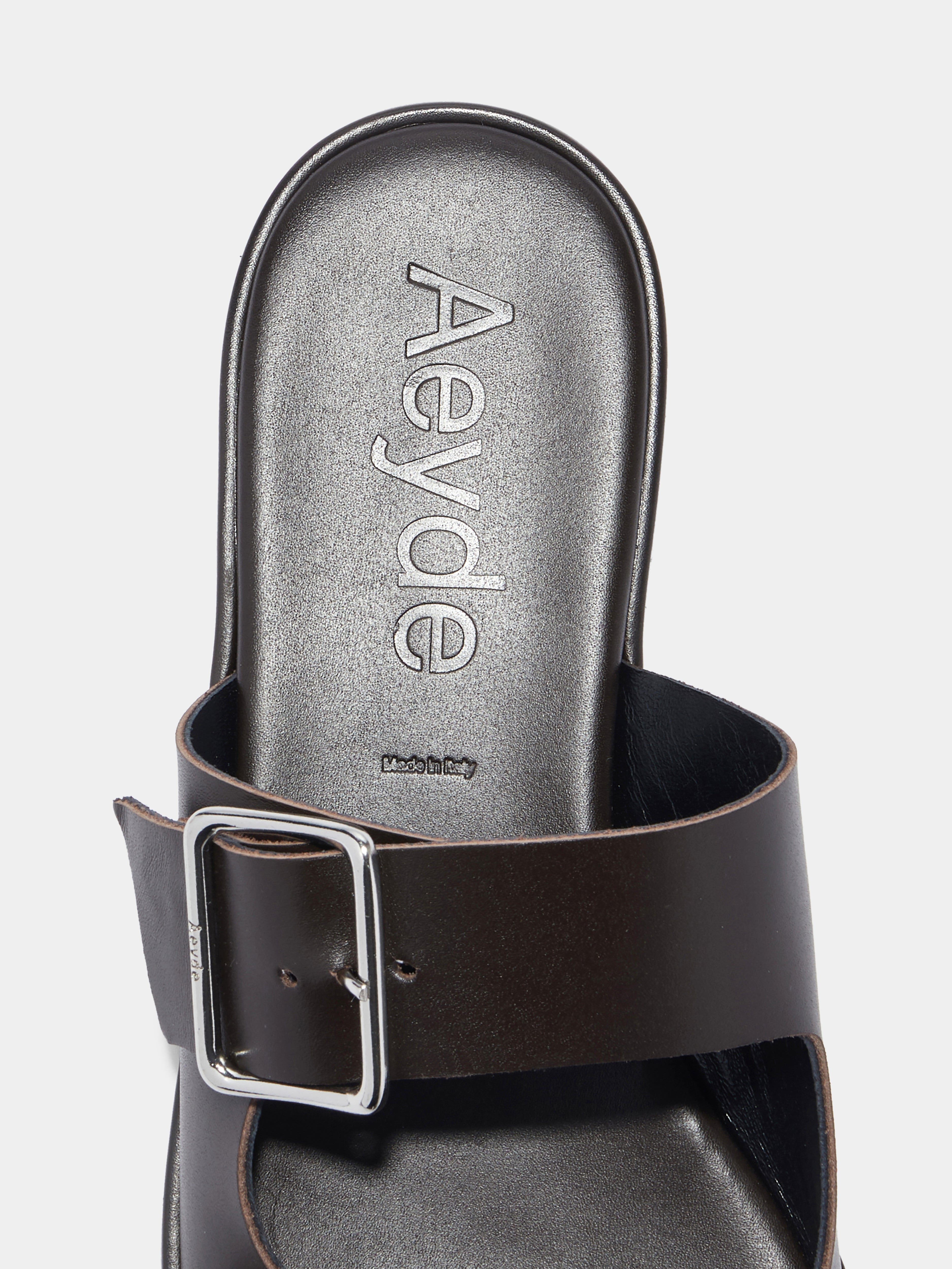 Tonya Leather Sandals - Image 4