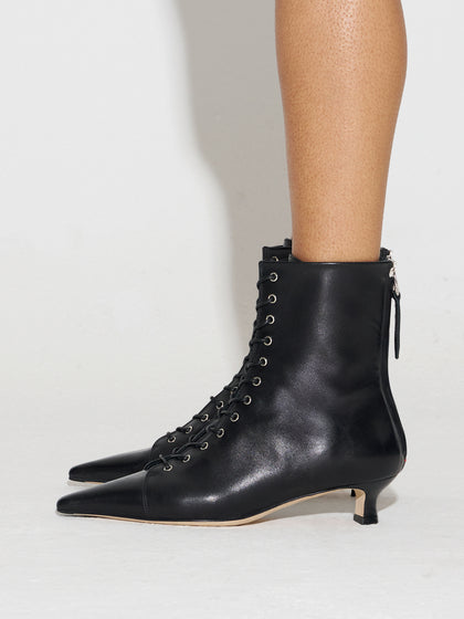 【関税込み】Aeyde ブラック レザー Neil アンクルブーツ Aeyde | NEIL Moka Leather Ankle Boot