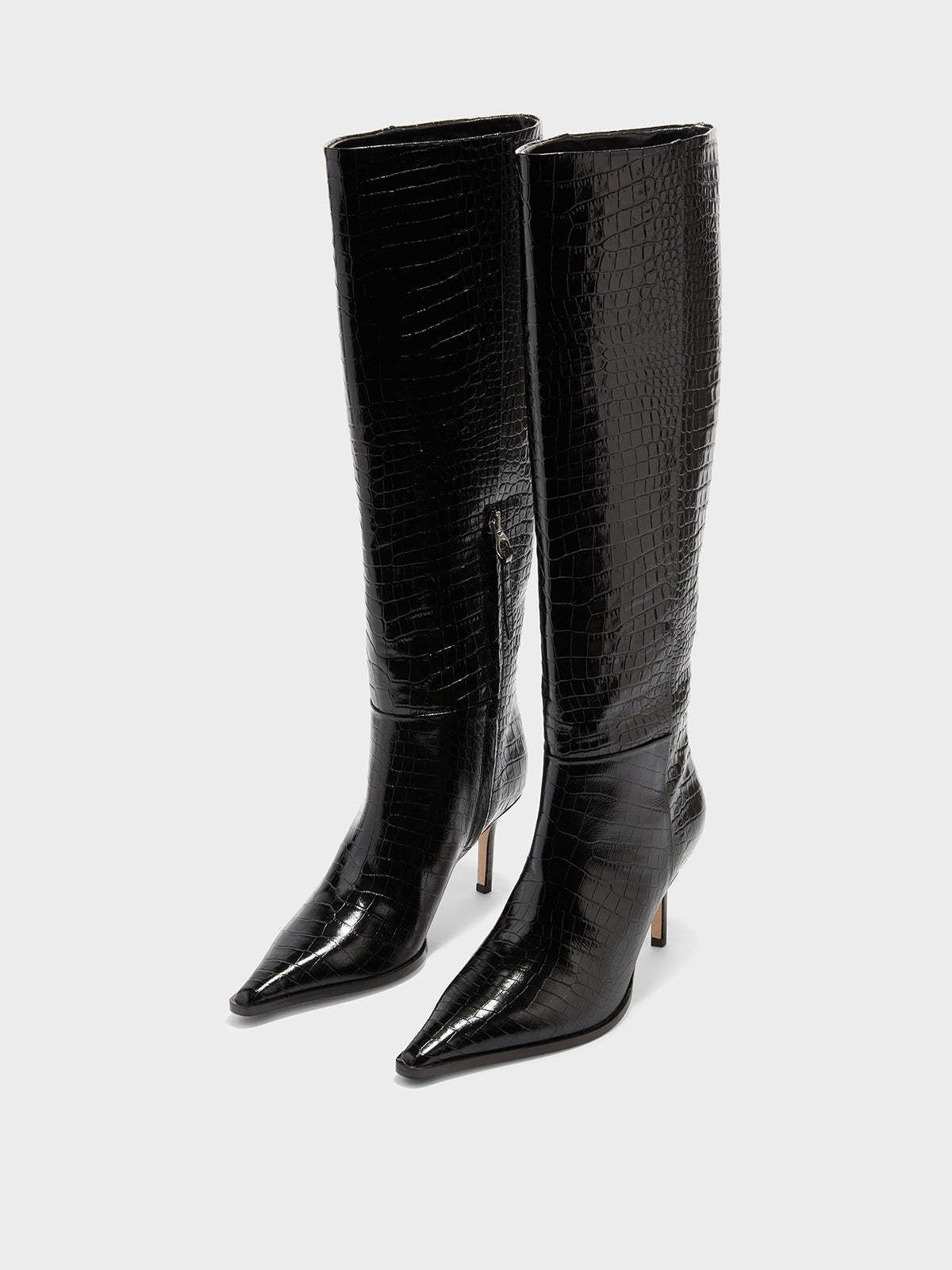 Tula Leather Knee-High Boots - Image 2