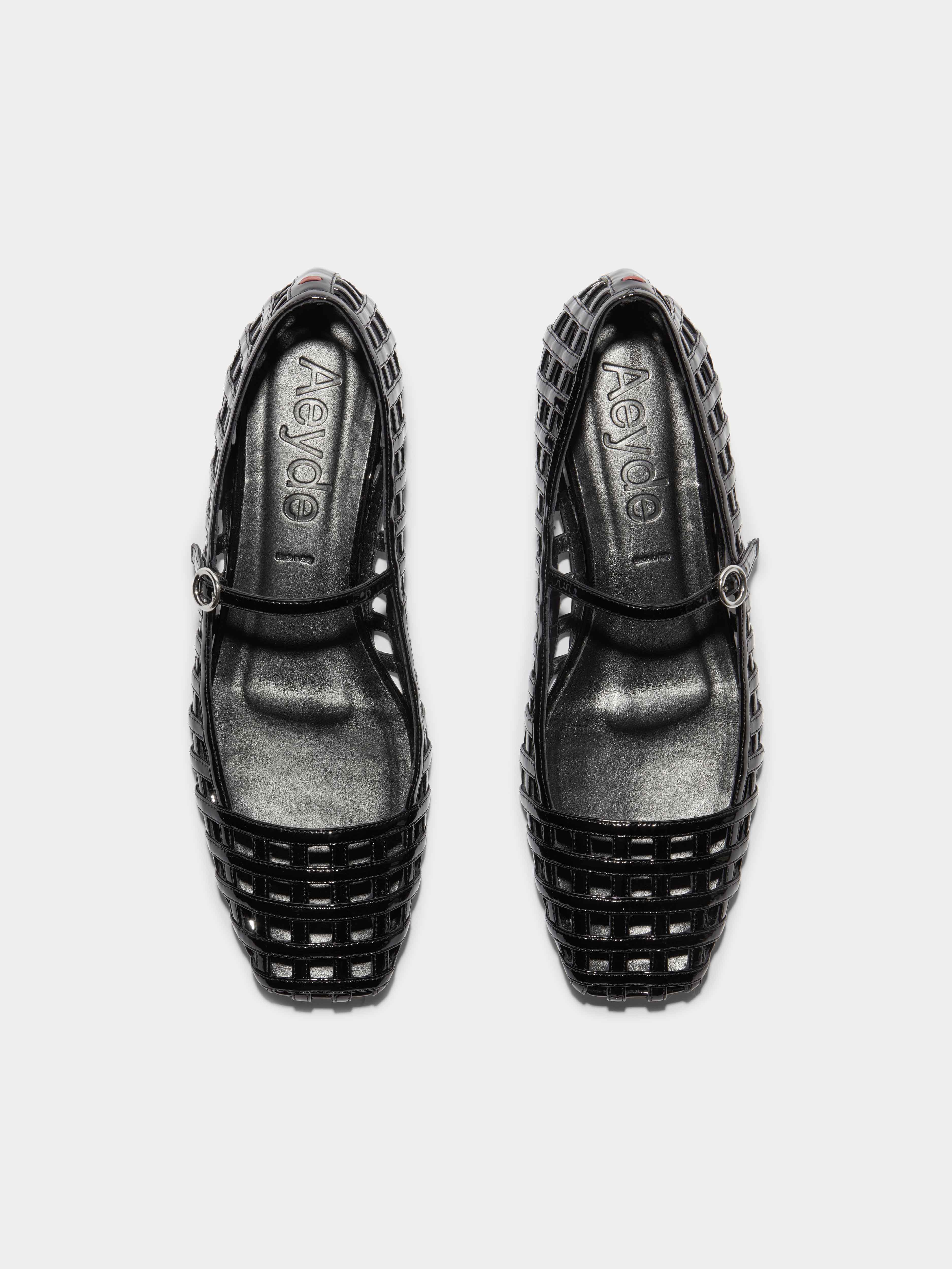 Uma Caged Mary-Jane Flats - Image 5