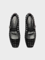 Uma Caged Mary-Jane Flats - Image 5