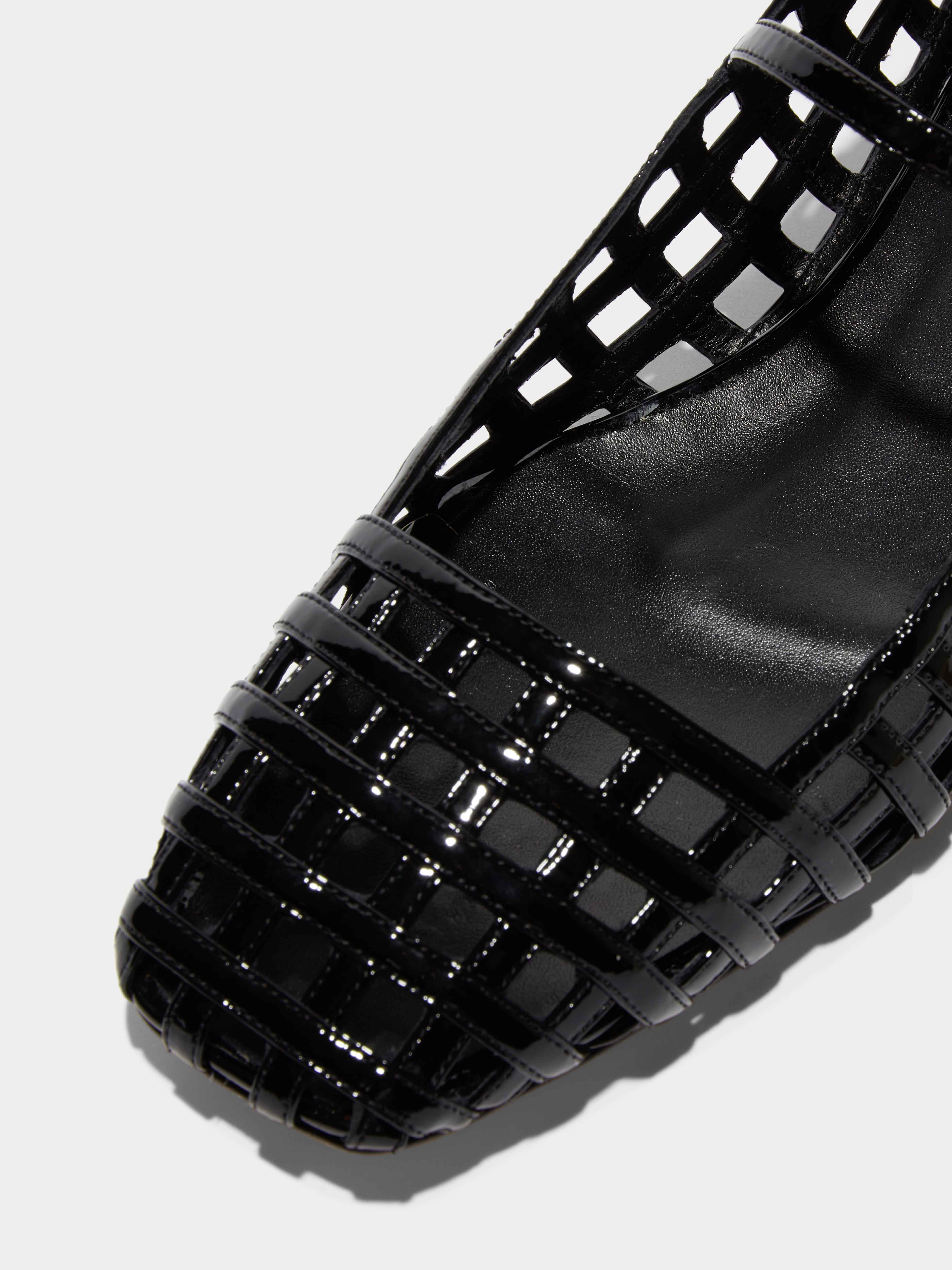 Uma Caged Mary-Jane Flats - Image 3