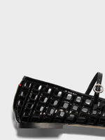 Uma Caged Mary-Jane Flats - Image 4