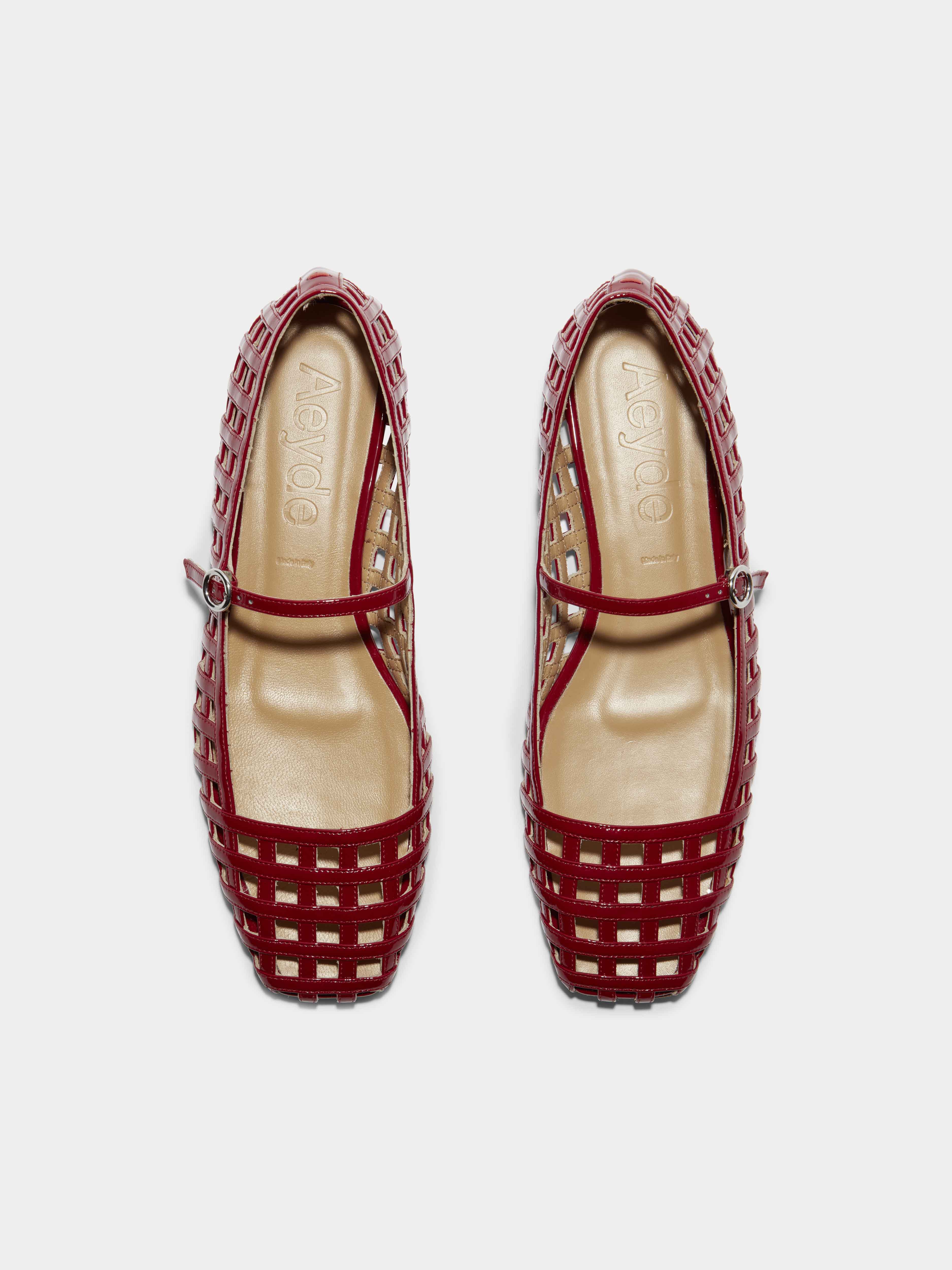 Uma Caged Mary-Jane Flats - Image 5