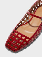 Uma Caged Mary-Jane Flats - Image 3