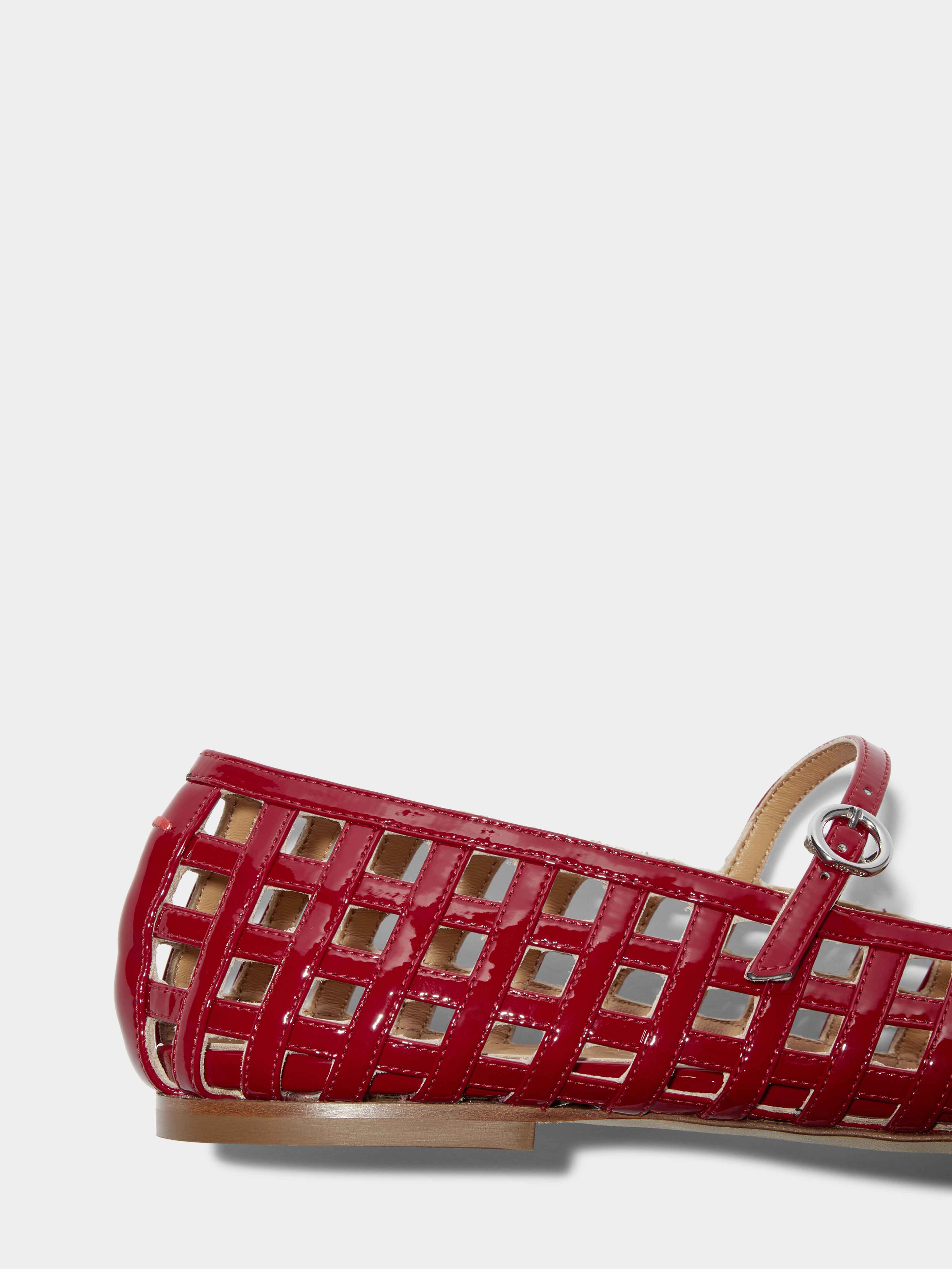 Uma Caged Mary-Jane Flats - Image 4
