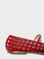 Uma Caged Mary-Jane Flats - Image 4