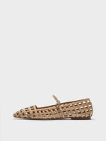 Uma Caged Mary-Jane Flats - Image 1