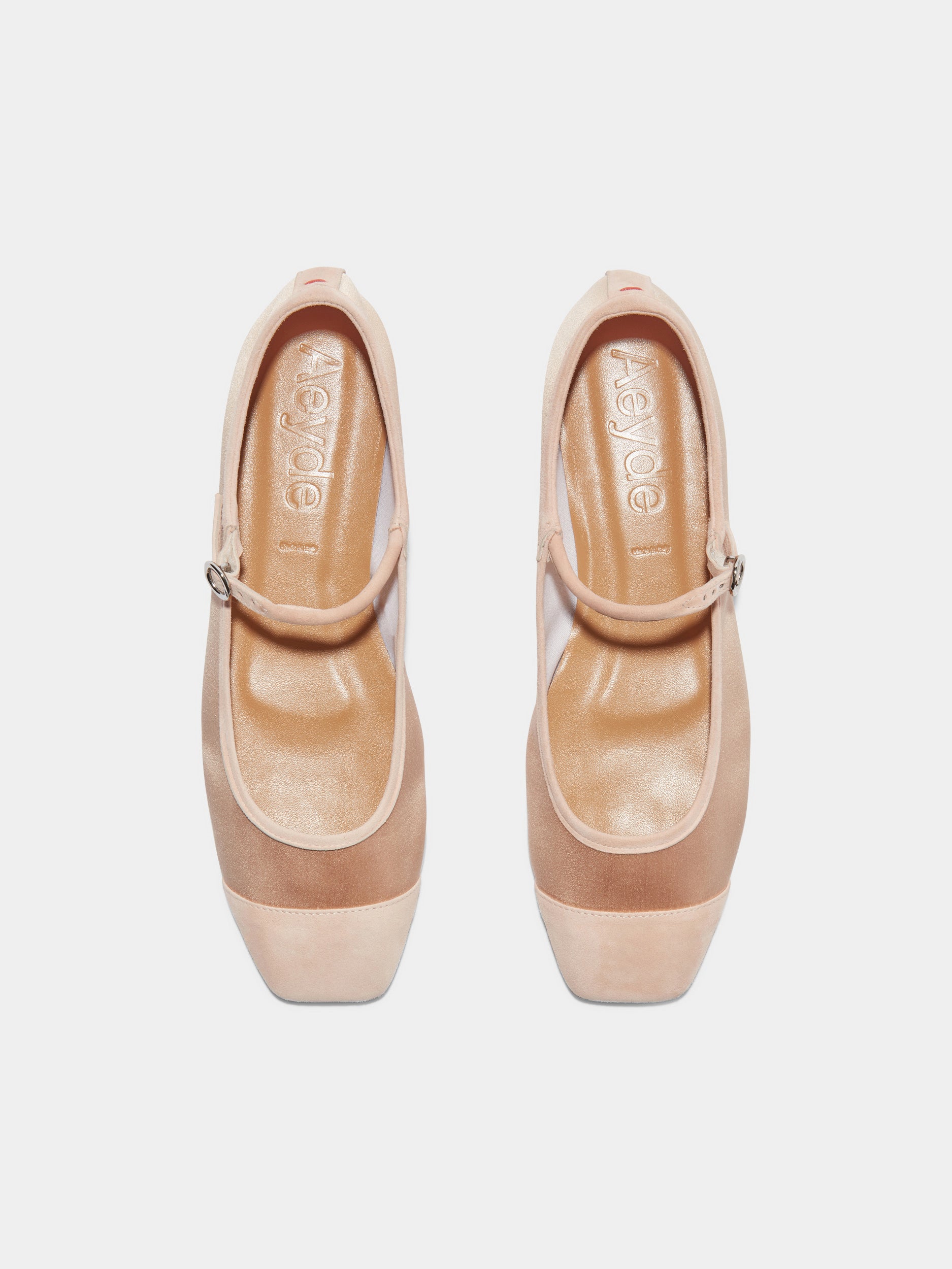 Uma Satin Toe-Cap Mary-Jane Flats - Image 5
