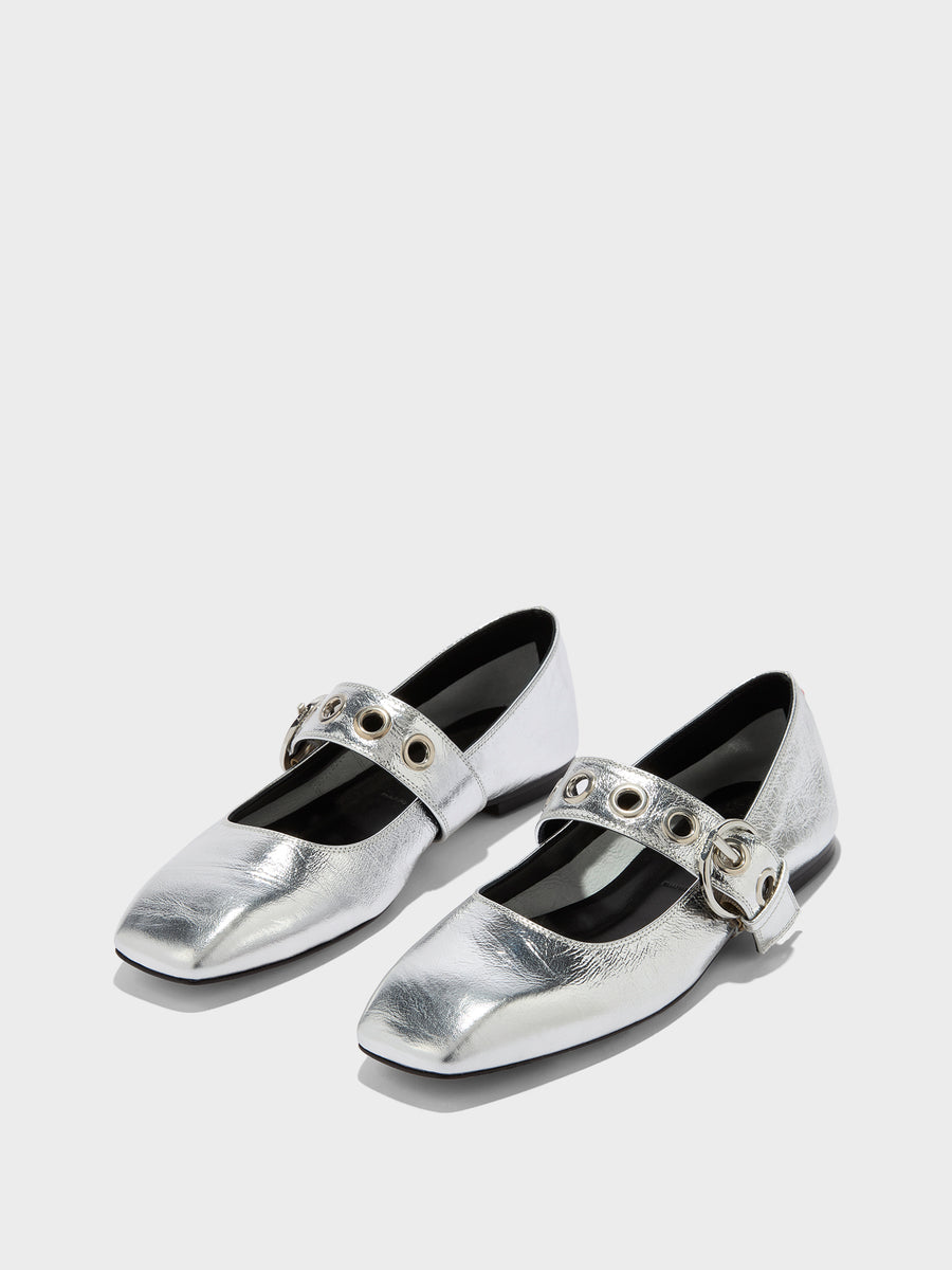 Uma Eyelet Mary-Janes