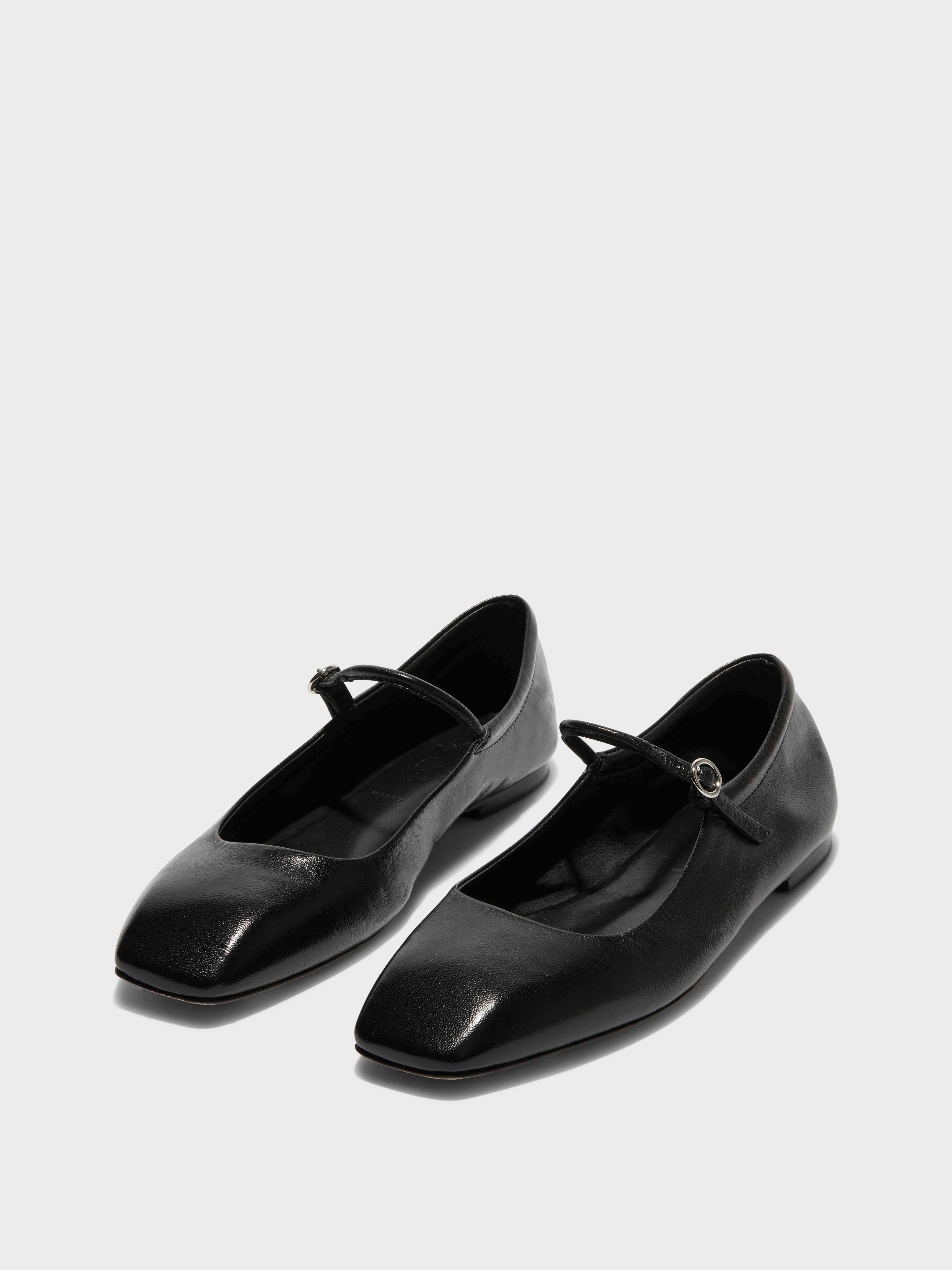 【関税込み】Aeyde ブラック Uma バレエシューズ Aeyde | UMA Black Mary Jane Flat