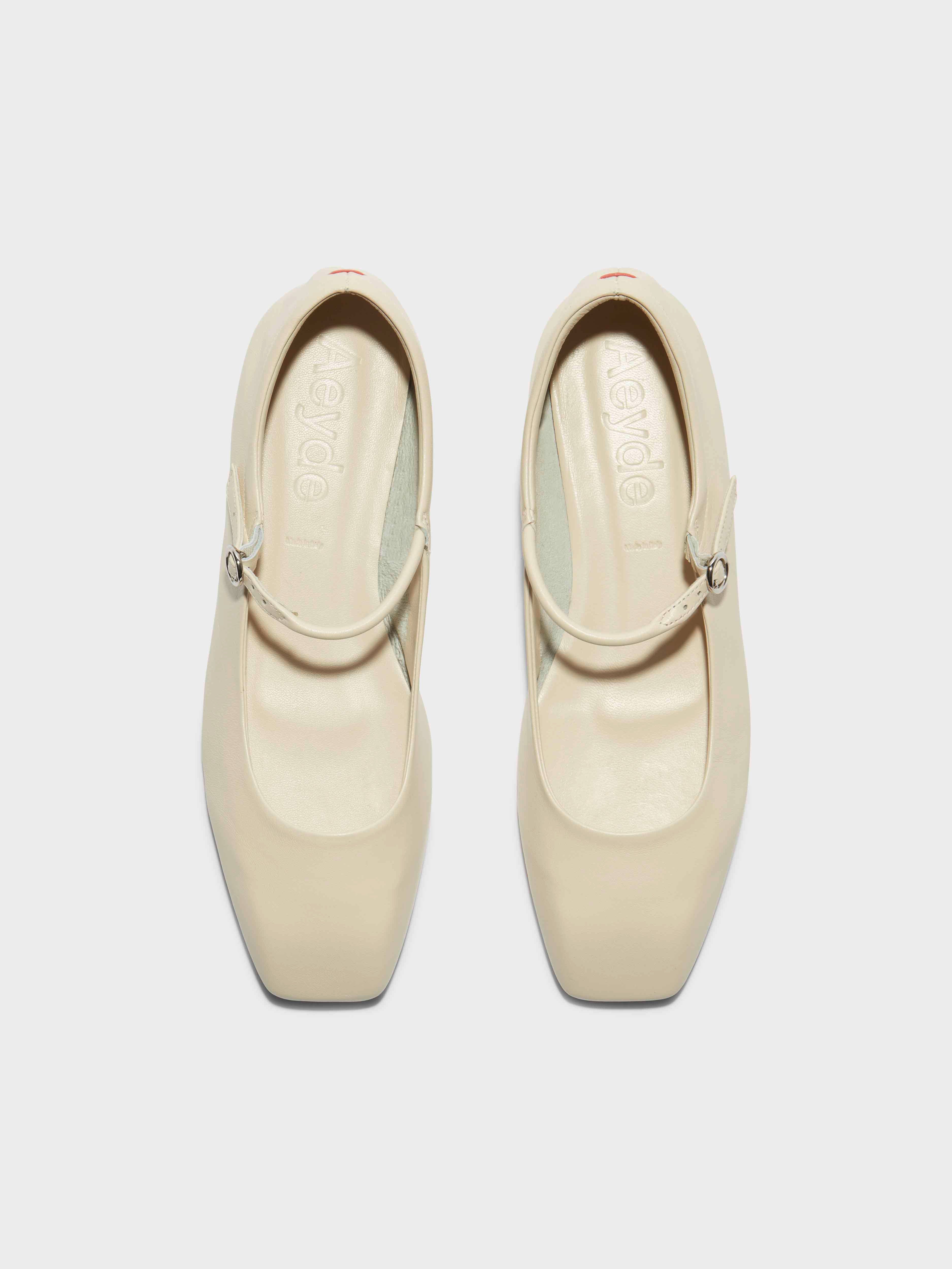 Aeyde | UMA Creamy Mary Jane Flat