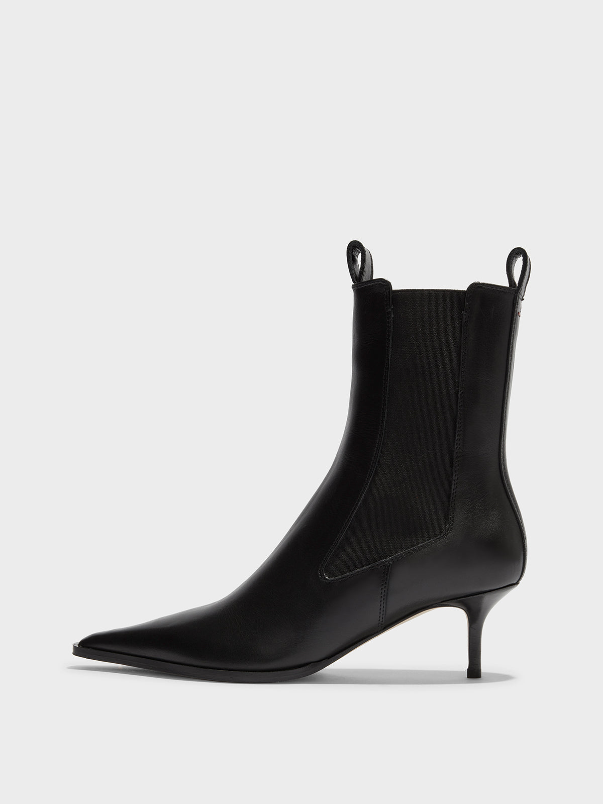 【関税込み】Aeyde ブラック Valeria チェルシーブーツ Valeria Leather Chelsea Ankle Boots – Aeyde