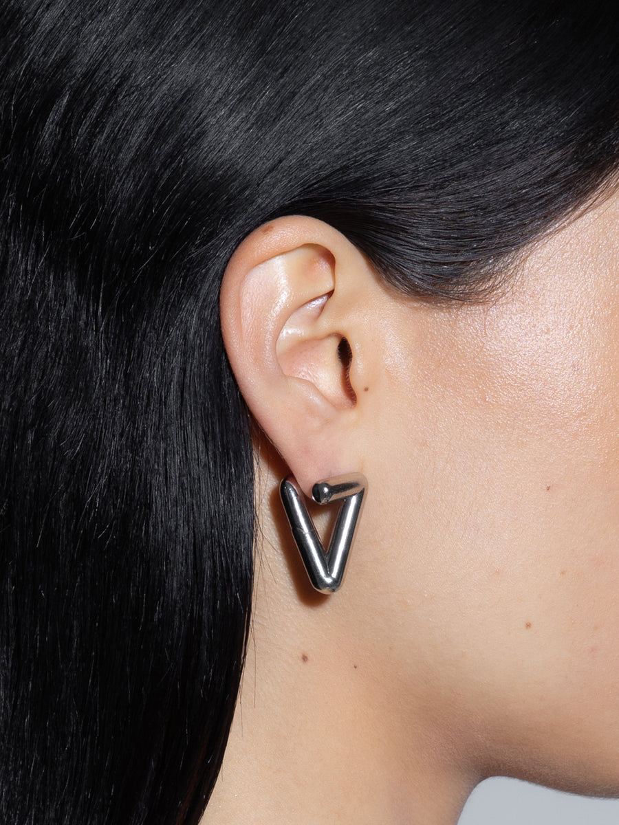 Valo Palladium-Plated Earrings