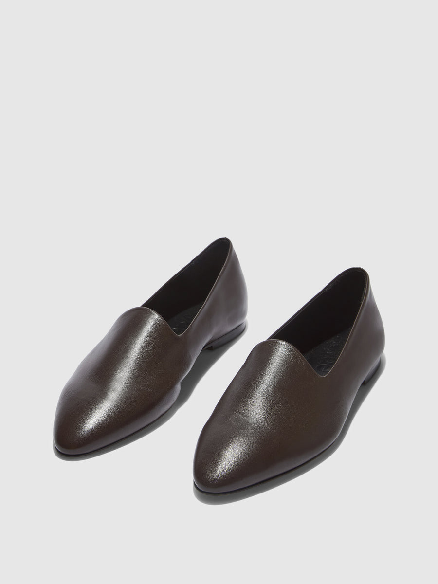 Vanna Almond-Toe Loafers