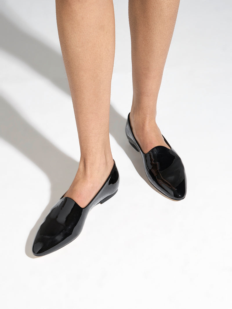 Vanna Patent Leather Loafers