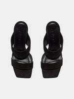 Varvara Suede Stiletto Sandals - Image 5