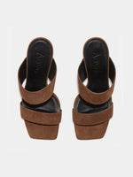 Varvara Suede Stiletto Sandals - Image 5