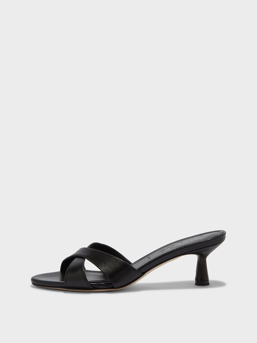 Vero Leather Mules