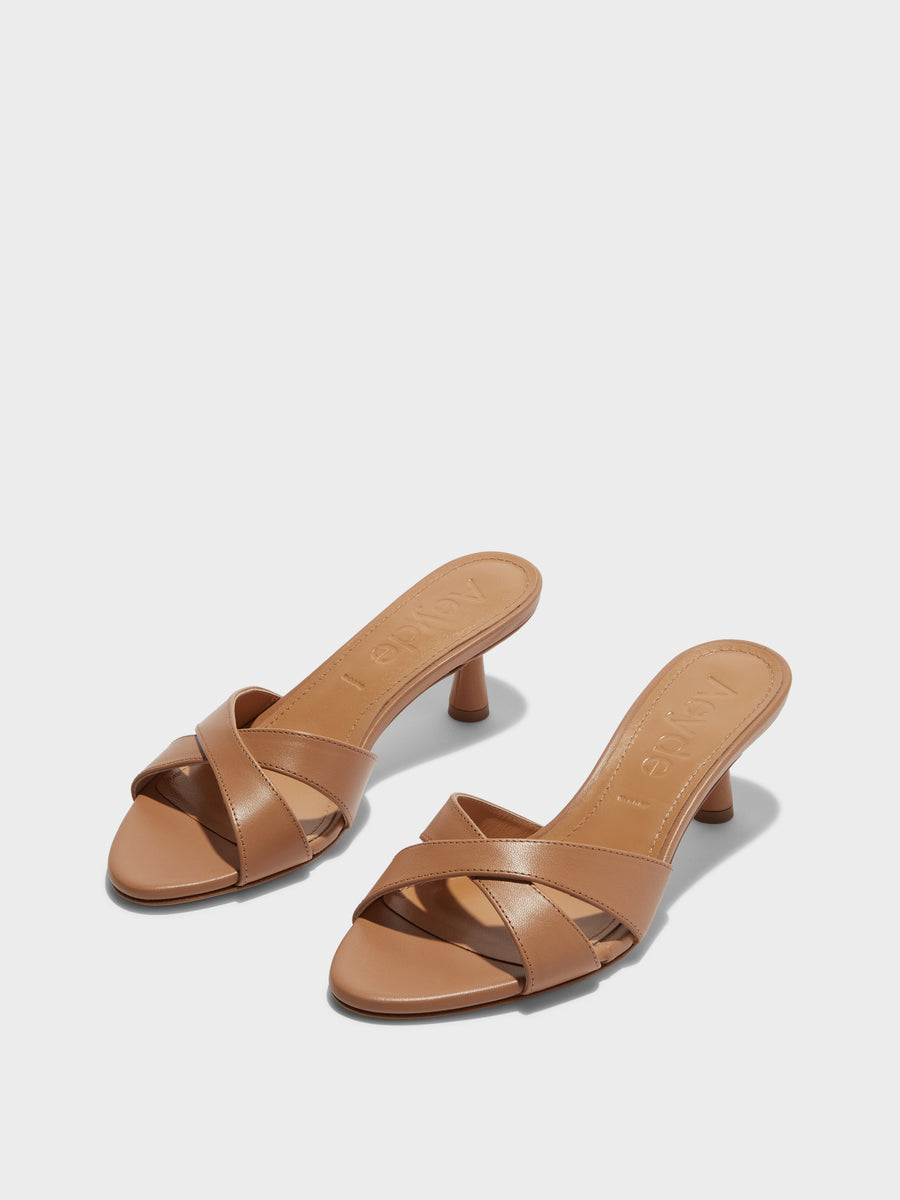 Vero Leather Mules