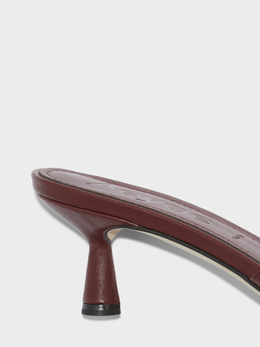 Vero Leather Mules