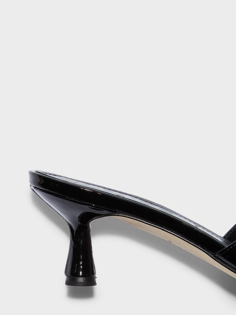 Vero Patent Leather Mules