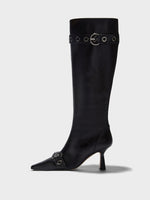 Vivian Eyelet High Boots - Image 1