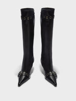 Vivian Eyelet High Boots - Image 5