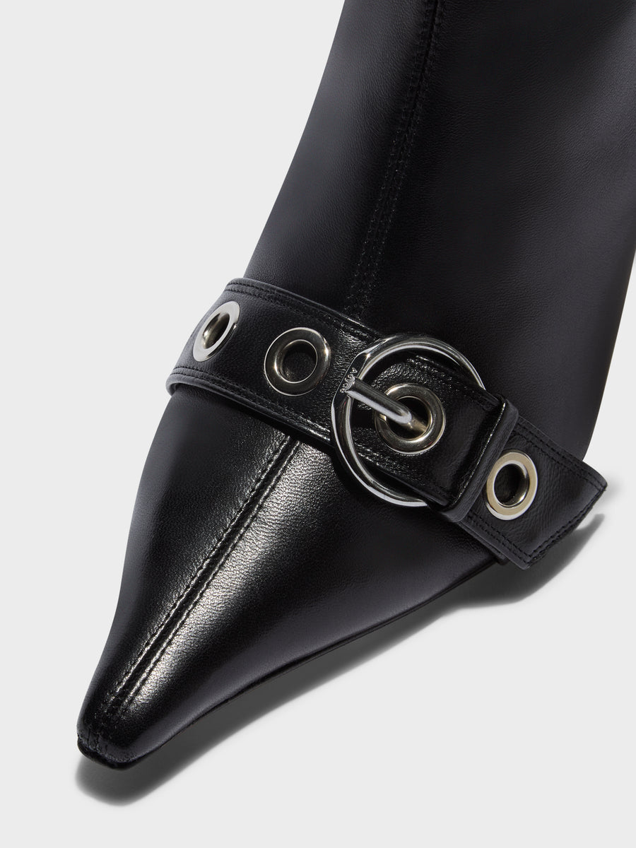 Vivian Eyelet High Boots