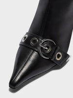 Vivian Eyelet High Boots - Image 4